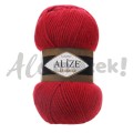 Włóczka Alize Lanagold 56 czerwony 51% Akryl 49% Wełna 240 metrów 100 gr