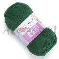 YarnArt Flowers Unicolor 758 zielona sosna