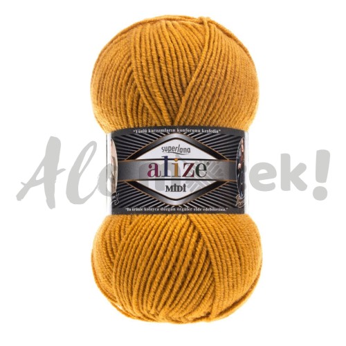 Alize Superlana Midi 02 - szafranowy