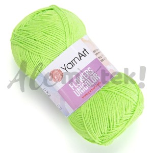 YarnArt Flowers Unicolor 760 pistacjowy