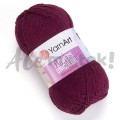 YarnArt Flowers Unicolor 765 bordowy