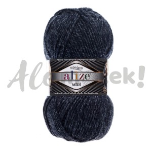 Alize Superlana Midi 805 - melanż granatowy