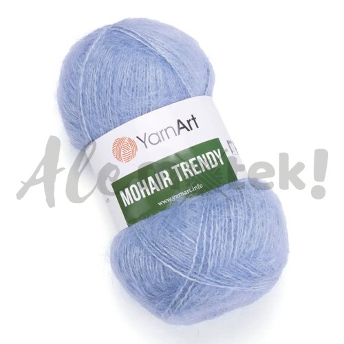 YarnArt Mohair Trendy 107 Błękitny