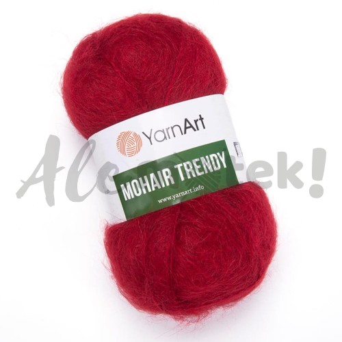 YarnArt Mohair Trendy 141 Czerwień Meksykańska