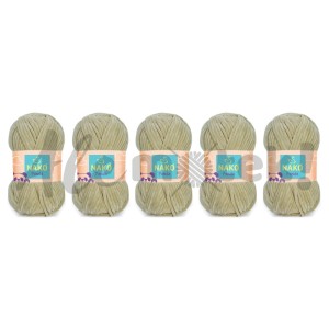 Nako Panda 4154 Oliwkowy beż - Pakiet 5 szt  