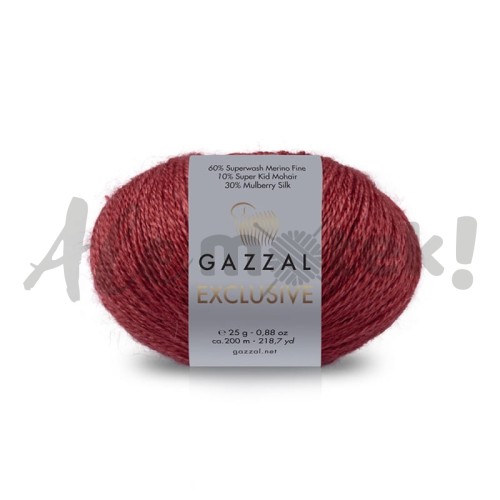 Gazzal Exclusive 9912 - ceglasta czerwień