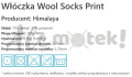 Himalaya Wool Socks Print 63-01 /włóczka skarpetkowa  