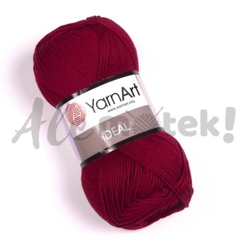 YarnArt Ideal 238 - burgundowy