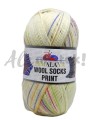 Himalaya Wool Socks Print 61-01 /włóczka skarpetkowa   