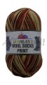 Himalaya Wool Socks Print 49-05 /włóczka skarpetkowa 