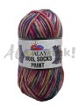 Himalaya Wool Socks Print 60-03 /włóczka skarpetkowa   