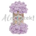 Włóczka Alize Puffy 27 jasny wrzosowy pętelkowa rękodzieła (100gr/9mt)