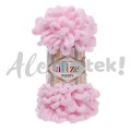 Włóczka Alize Puffy 31 jasny różowy pętelkowa rękodzieła (100gr/9mt)