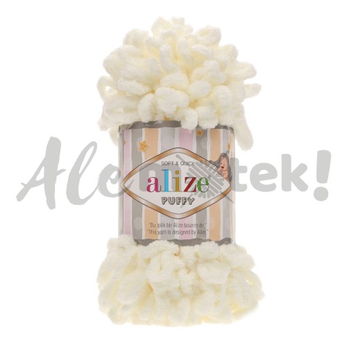 Alize Puffy 62 - kremowy