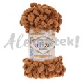 Włóczka Alize Puffy 179 karmelowy pętelkowa rękodzieła (100gr/9mt)