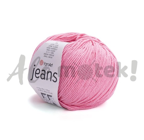 YarnArt Jeans 78 różowy