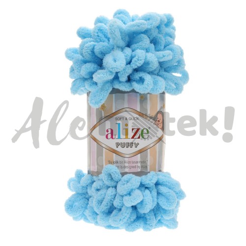 Alize Puffy 287 - turkusowy