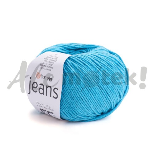 YarnArt Jeans 55 turkusowy