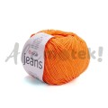 YarnArt Jeans 77 neonowy pomarańczowy