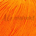 YarnArt Jeans 77 neonowy pomarańczowy