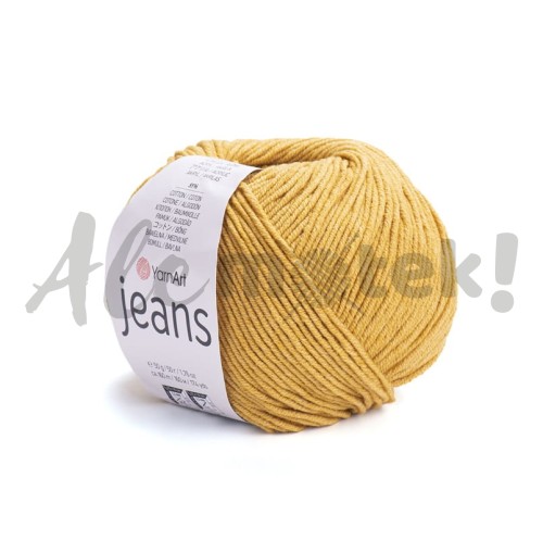 YarnArt Jeans 84 musztardowy