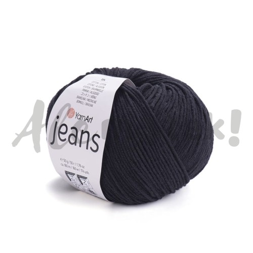YarnArt Jeans 53 czarny 