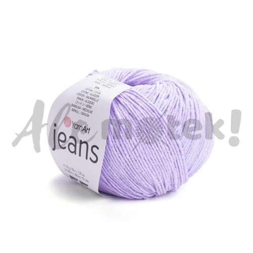 YarnArt Jeans 89 lilowy