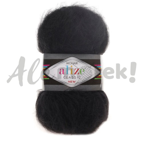 Alize Mohair Classic 60 - czarny