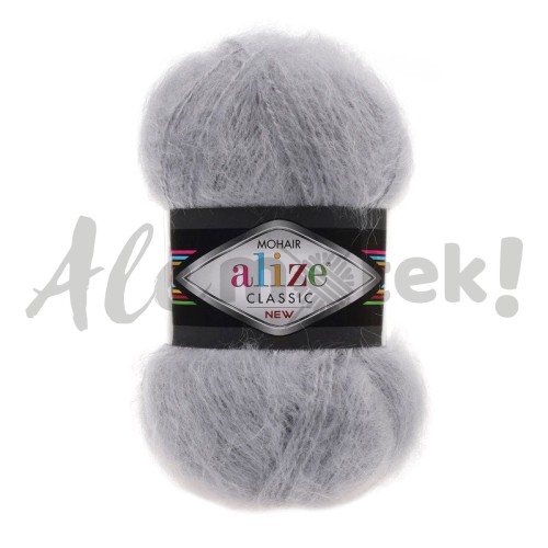 Alize Mohair Classic 21 - jasny szary