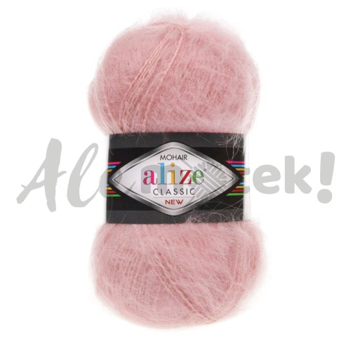 Alize Mohair Classic 161 - pudrowy