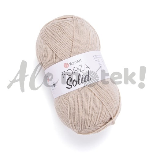 YarnArt Forza Solid 4604 - beżowy