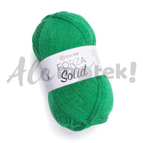YarnArt Forza Solid 4628 - zielona choinka 