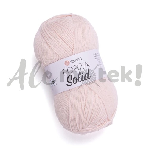 YarnArt Forza Solid 4633 - jasny łososiowy