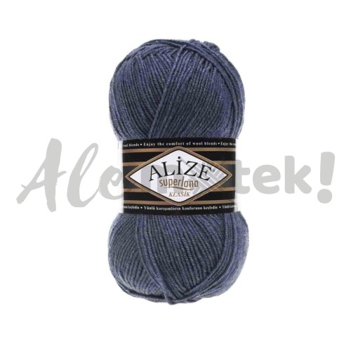 Alize Superlana Klasik 203 - jeansowy