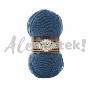 Alize Superlana Klasik 403 -  ciemny turkusowy