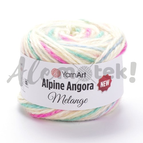 YarnArt Alpine Angora Melange 6407