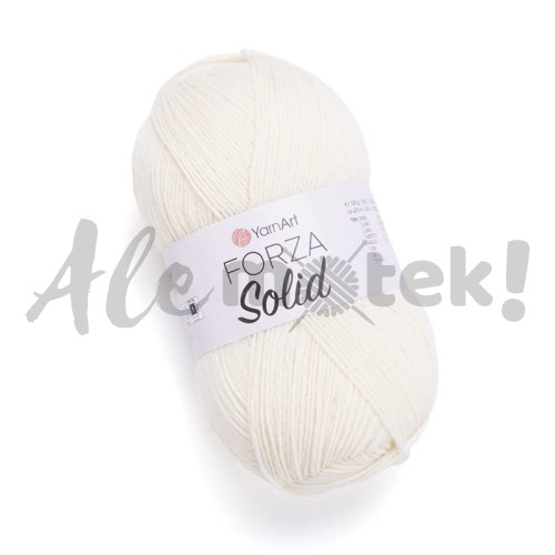 YarnArt Forza Solid 4602 -  kremowy