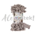 Włóczka Alize Puffy 268 chłodny beżowy pętelkowa rękodzieła (100gr/9mt)