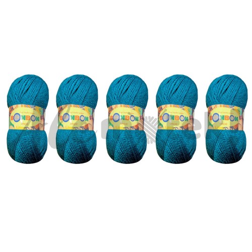BonBon Ince 98685 turkusowy - Pakiet 5 szt. 