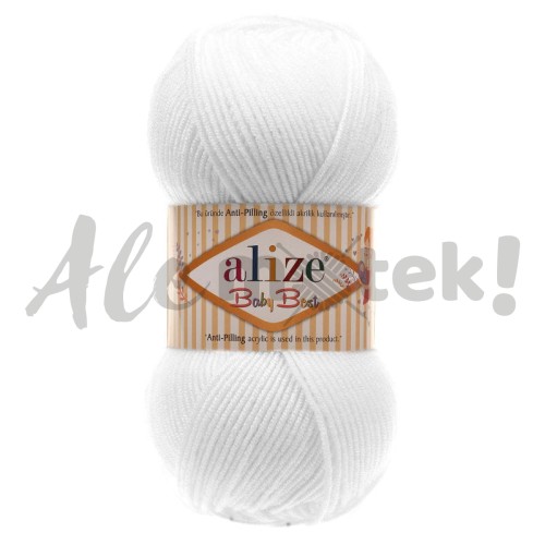 Alize Baby Best 55 - biały