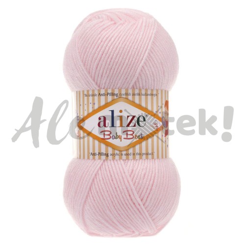 Alize Baby Best 184 - jasny różowy