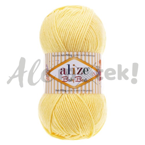 Alize Baby Best 250 - żółty piaskowy