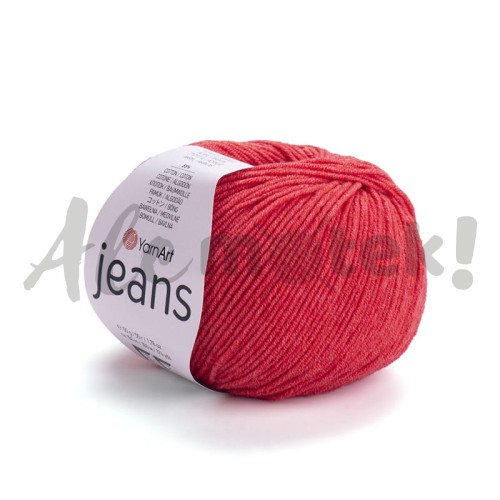 YarnArt Jeans 26 koralowy