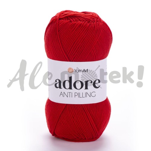 YarnArt Adore 371 czerwony